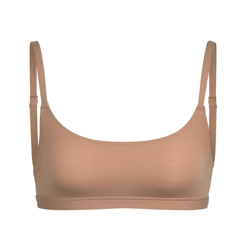 Skims Fits Everybody Scoop Neck Bralette BR-SCN-2025 Sienna Small